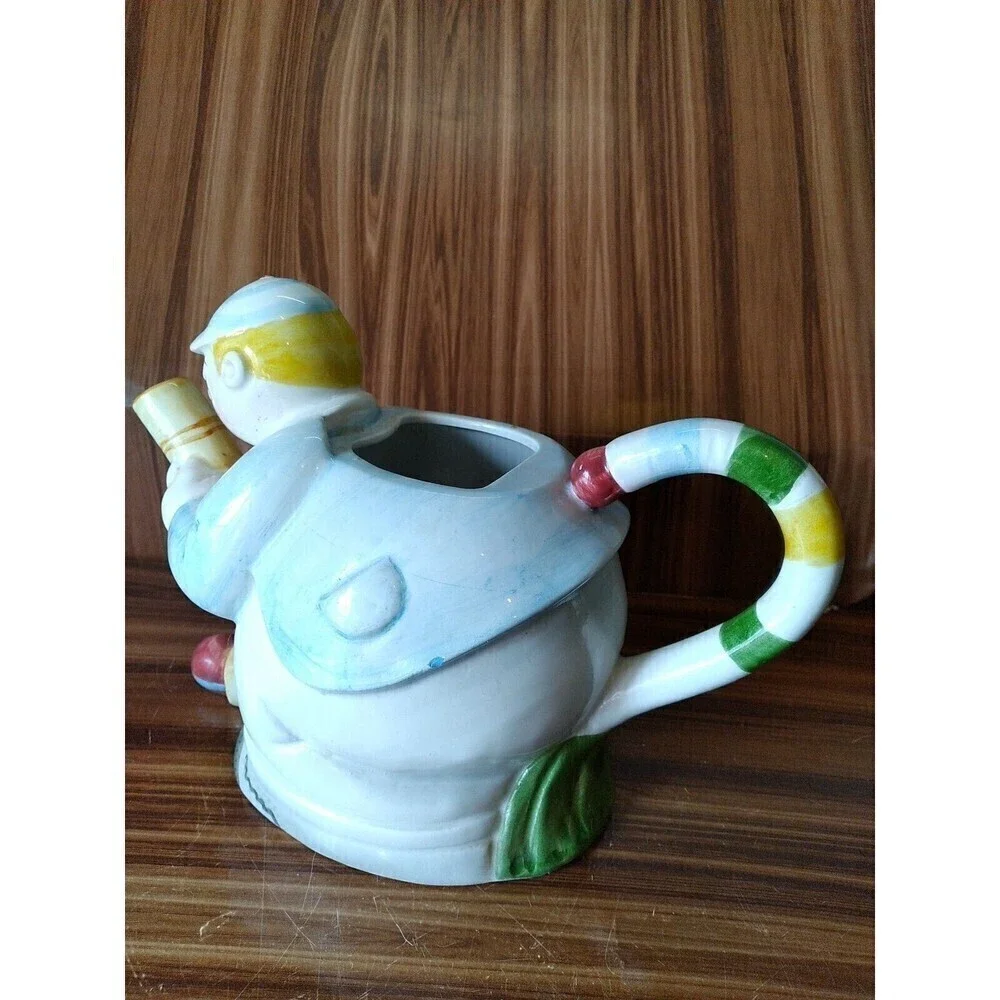 VINTAGE 1988 Dept.56 No.2 Croquet Tea Time tea pot